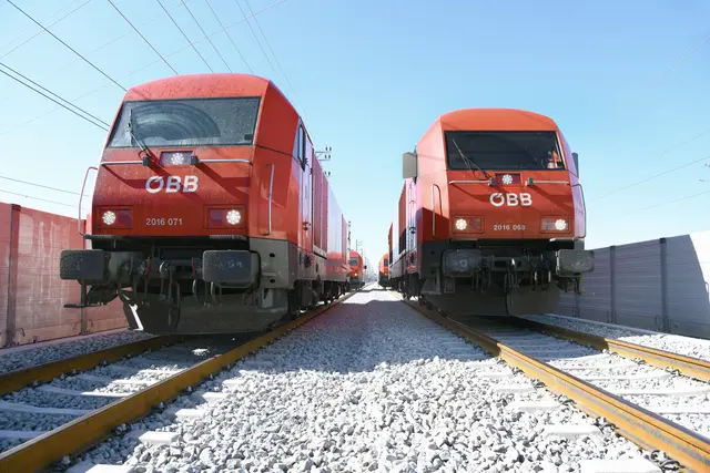  Beim Belastungstest wurden die vier Loks an acht verschiedene Positionen manövriert 