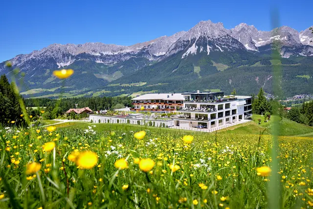 Der Kaiserhof behauptet sich einmal mehr als das beste Wellnesshotel im Bezirk Kufstein. | Foto: Hotel Kaiserhof GmbH / Michael Huber Fotografie