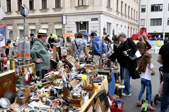 Drei Flohmärkte an einem Tag. Das gibt es wohl nur in der Josefstadt. (Symbolfoto) | Foto: Markus Spitzauer
