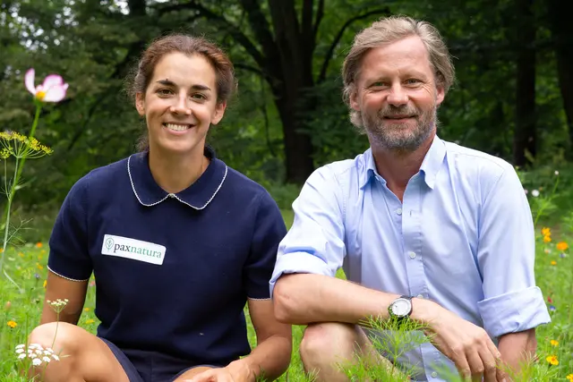 Tabea Minichmayr mit Max Mayr-Melnhof. | Foto: Paxnatura