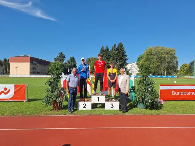 In der Kategorie 400 Meter MU18 erreichte Tim Balber den dritten Platz. | Foto: KSV-LA