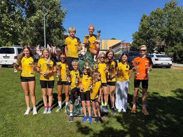 Mit starken Ergebnissen sicherten sich die Parndorfer Athletinnen und Athleten Spitzenplätze in der Gesamtwertung des Laufcup-Ost. | Foto: Tri Club Parndorf