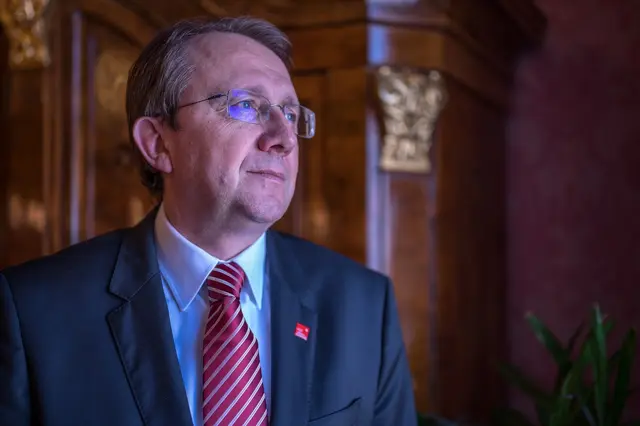 Bürgermeister Mathias Stadler zum Thema Gesundheitsversorgung im Bezirk St. Pölten. | Foto: Stadt St. Pölten