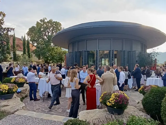 Der wunderschöne Garten der DPU in Unterloiben | Foto: em/rs