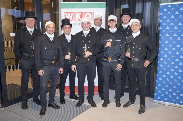 Bei der Auszeichnung der "Stars of Styria" war auch für reichlich Glück gesorgt.  | Foto: Foto Fischer