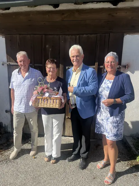 Jubilarin Zäzilia Bachmair, 80 Jahre | Foto: Gemeinde Pötting