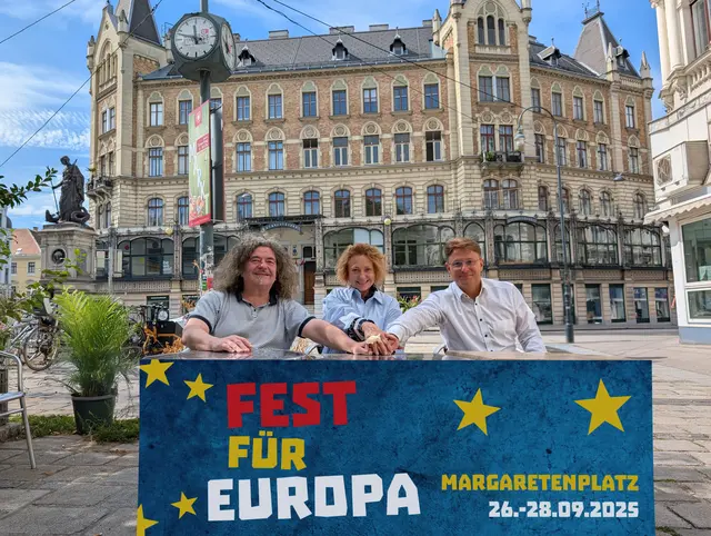 Der Margaretenplatz wird zum Gastgeber für ein Europafest. | Foto: zVg