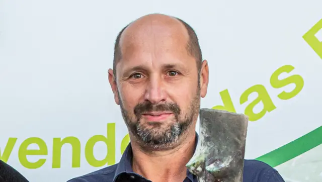 Christoph Gstöttenbauer aus Wartberg produziert den besten Kompost in Österreich. | Foto: KBVÖ/Krisztian Juhasz-Viennamotion