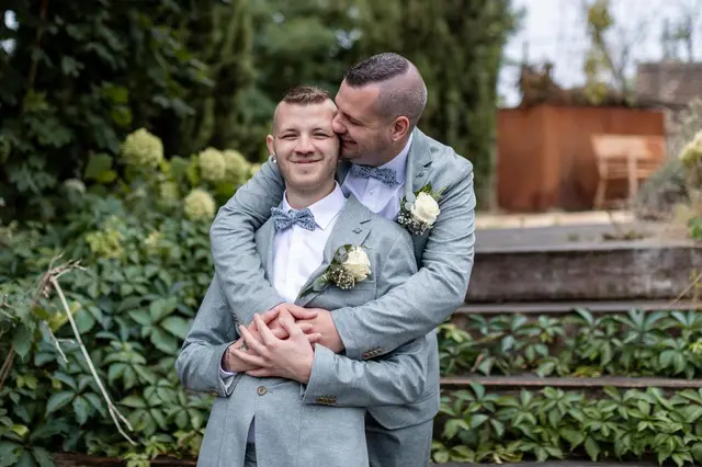 Lukas Rosmanith und Benjamin Scheer-Feßl gaben sich das Ja-Wort. | Foto: privat