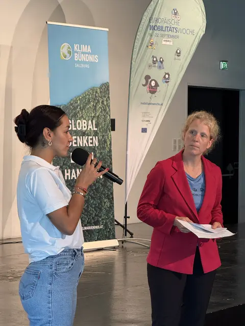 Der Kreativwettbewerb "Deine Stadt, deine Moves - wie wir uns 2040 bewegen, wenn du das Sagen hast" ging in der TriBühne Lehen ins Finale. | Foto: Salzburger Verkehrsverbund