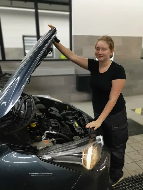 Praxis macht Schule: Mädchen sind in der Technik sehr gefragt. | Foto: MS Gleinstätten