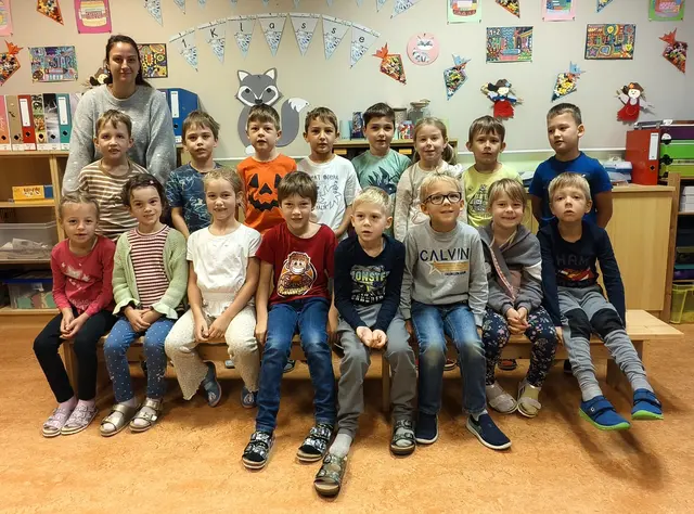 2025 Volksschule Würmla, 1. Klasse Klassenlehrerin Katharina Harold. | Foto: Christian Nowotny