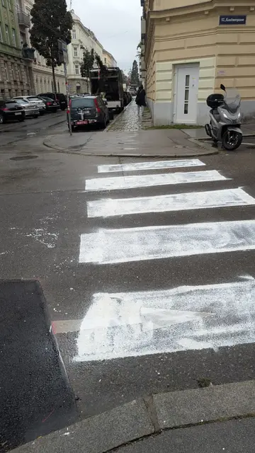 Kreuzung Blumengasse/Kastnergasse. | Foto: Lukas Ipirotis / MeinBezirk