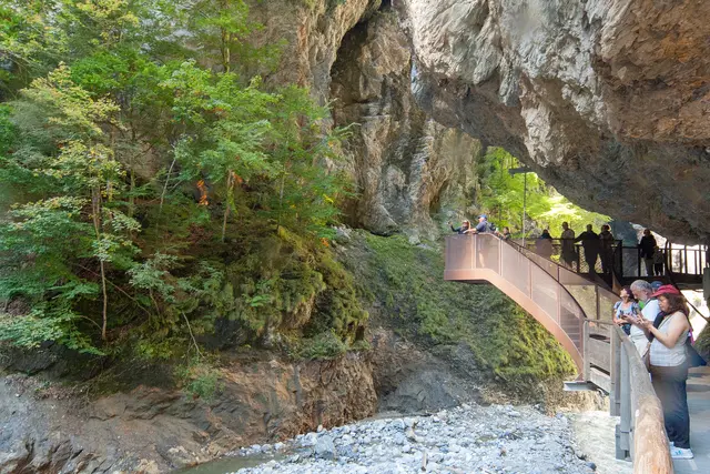 Bild # 3001: Aussichtsplattform kurz vor dem Ende des Besuchersteiges. | Foto: © by Ing. Günter Kramarcsik