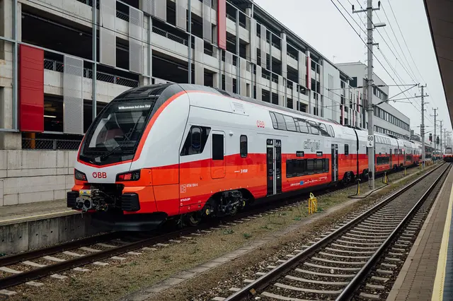 Laut einem Zeitungsbericht gibt es einen "Aufreger" um neue Cityjet-Doppelstockzüge der ÖBB, die bald im Großraum Wien unterwegs sein werden. (Archiv) | Foto: ÖBB, Daniel Willinger