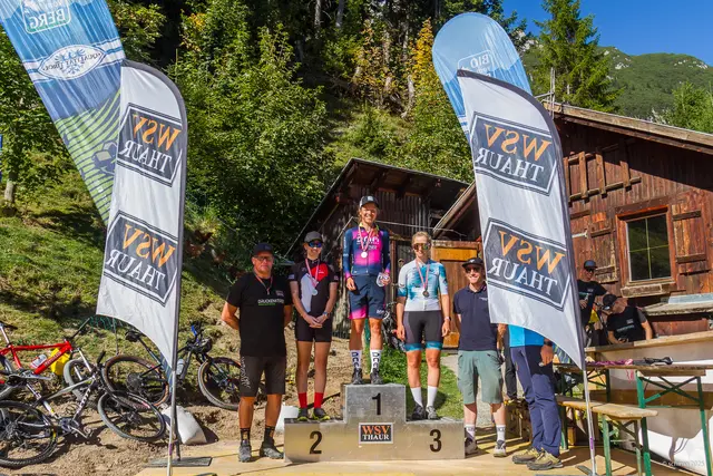 Alina Reichert stand ganz oben auf dem Podest. | Foto: M. Schiffthaler