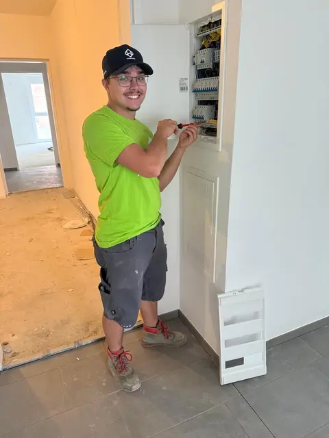 Daniel Breuer hat seinen Traumjob bei Hengster gefunden. | Foto: Breuer