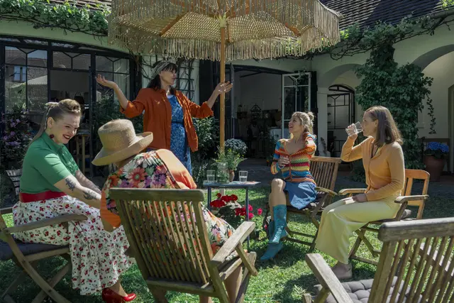 Der Gartenclub rund um Hilde Dalik, Julia Koch, Eva Maria Marold, Corinna Pumm trifft sich regelmäßig zum Austausch.  | Foto: Stefanie Leo