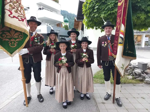 Das 25-jährige Jubiläum wurde mit einer Messe gefeiert. | Foto: Schützenkompanie Westendorf