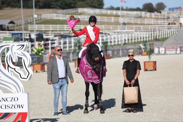 Mit einer souveränen und fehlerfreien Runde sicherte sich Babanitz den 3. Platz.  | Foto: Bartek Stefanczyk