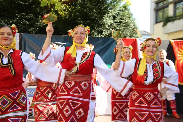 Aufgetanzt wurde beim Fest der Kulturen in Grödig.