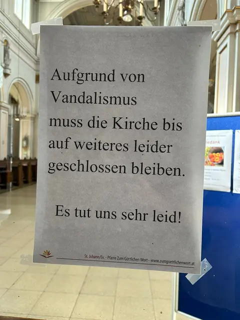 Kirche zum Göttlichen Wort musste schließen. | Foto: Plattform Christdemokratie