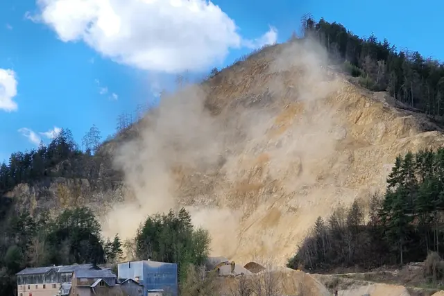 Die Leitendorf Bergbau GmbH betreibt in Leitendorf und Donawitz den Abbau von mineralischen Rohstoffen. Geschäftsführer des Unternehmens sind die Brüder Franz Tieber (geb. 1973) und Hannes Tieber (geb. 1974). Der Abbau findet auf mehreren Grundstücken in Leitendorf und Donawitz statt. | Foto: Privat