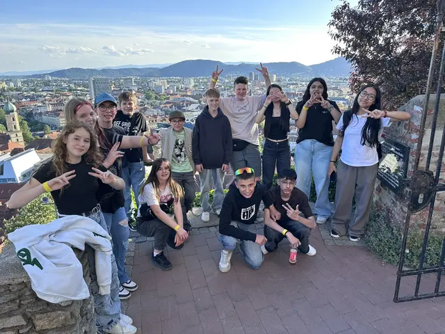 Auch Besuche von Grazer Sehenswürdigkeiten standen auf dem Programm. | Foto: MS Egger-Lienz