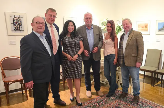 Rudolf Zabrana, Franz Hofbauer, Maria Taramona, Peter Schubert, Melitta Österreicher und Michael Gryksa. 
 | Foto: CulturaLatina