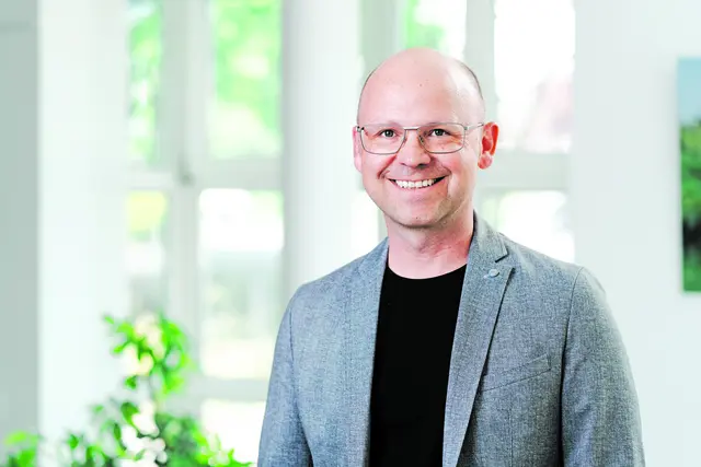 Andreas Leithner spricht über Berufschancen für Lehrlinge.  | Foto: Foto: Leithner Bau GmbH.