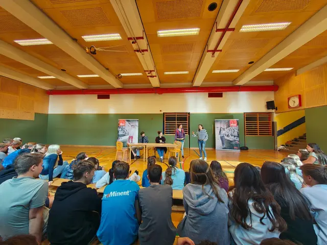 Interaktives AK YOUNG Jugendtheater zum Thema „Mobbing" für die SchülerInnen der WMMS Waidhofen an der Ybbs. | Foto: AK Niederösterreich