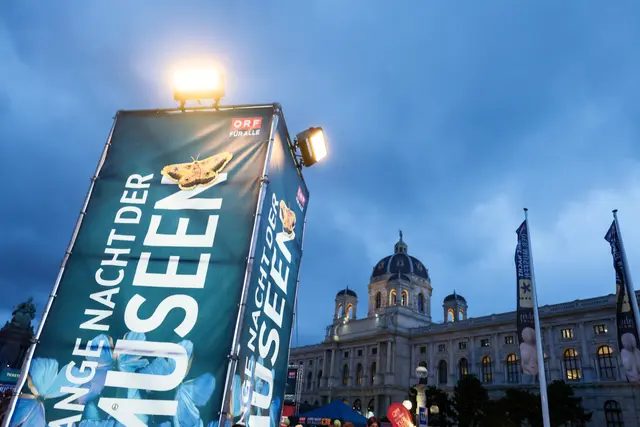 Am Samstag, 4. Oktober, verwandelt sich auch Wien in eine abendliche Bühne für Kultur und Geschichte. (Archiv) | Foto: Hans Leitner / First Look / picturedesk.com