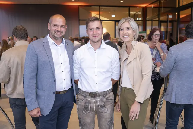 Julia und Alexander Partl sind stolz auf ihre Lehrlinge | Foto: Foto Fischer