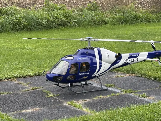 Pepis Modellhelikopter ist abflugbereit. | Foto: Kendlbacher