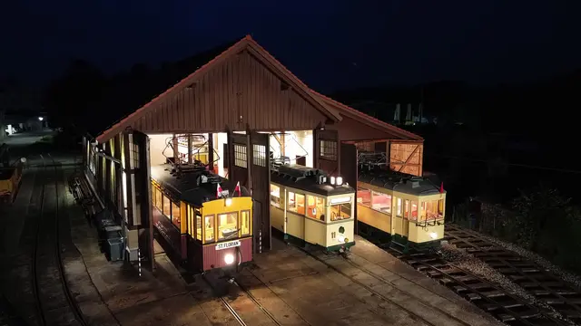 Florianerbahn: Remise in St. Florian | Foto: Club Florianerbahn