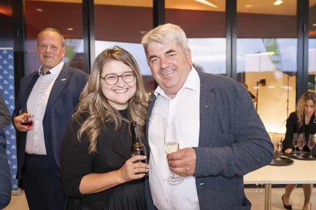 Fotografin Michaela Lorber genießt die Veranstaltung | Foto: Foto Fischer