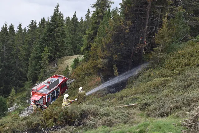 Gegen 14 Uhr gelangten bei der Leitstelle Tirol mehrere Notrufe aus weiterer Entfernung ein. Es hieß, dass im Bereich der "Obweinsalm" im Märzengrund eine starke Rauchentwicklung bzw. ein Flächenbrand auszumachen sei.
 | Foto: ZOOM.TIROL