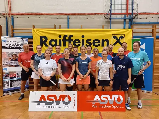 Im Sommer trainierten die Kinder und Jugendlichen beim Badminton-Sommercamp mit dem deutschen Nationaltrainer Hans Werner Niesner. | Foto: ASVÖ Steiermark