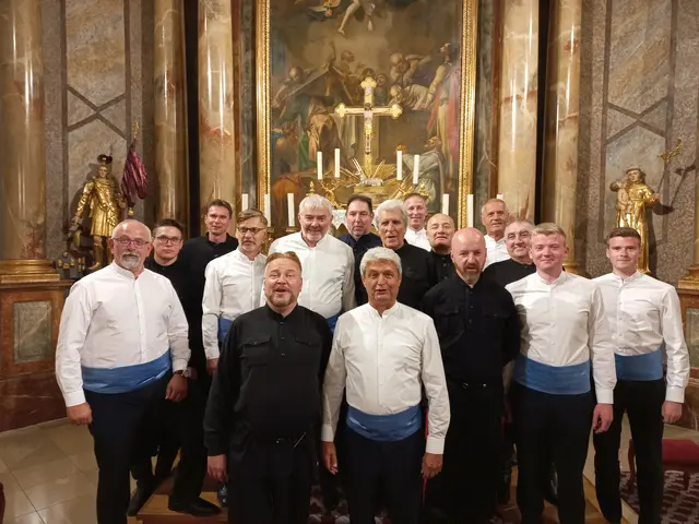 Die „Don Kosaken Chor Serge Jaroff“ und Klapa DIČAKI traten in der Wallfahrtskirche Dürnbach auf. | Foto: Andreas Bencsics