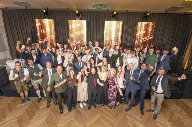 Die "Stars of Styria" aus dem Bezirk Leibnitz wurden im ZIB St. Veit in der Südsteiermark ordentlich gefeiert. | Foto: Foto Fischer