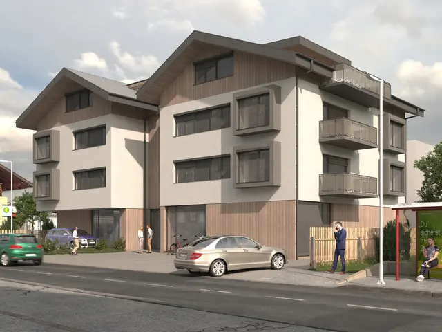 So wird das neue Gebäude der ersten Baustufe nach der Fertigstellung aussehen. | Foto: BONART