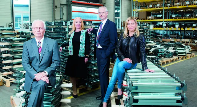 Der Aufsichtsrat: Günter Knapp, Sigrid Hofmann, Herbert Knapp und Tanja Knapp (v.l.) | Foto: KNAPP / Kanizaj