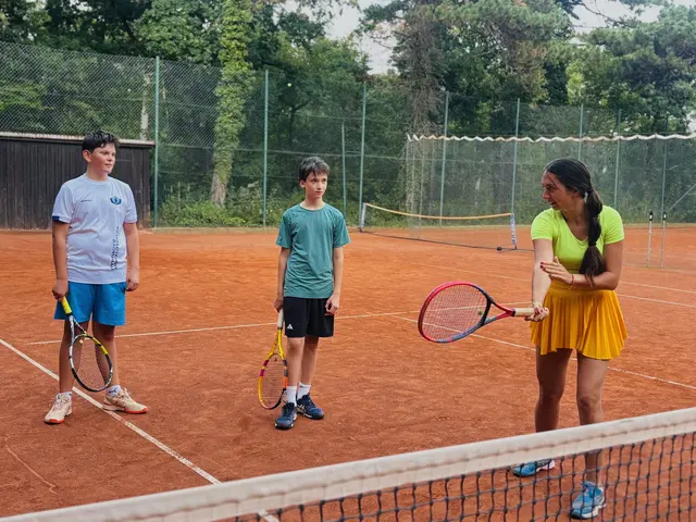 Zum Training gehört auch das Einüben der wirkungsvollen Technik
