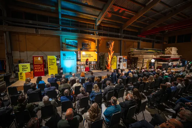 Landesrätin Cornelia Hagele bei ihrer Rede in Polling. | Foto: Tiroler Wirtschaftsbund