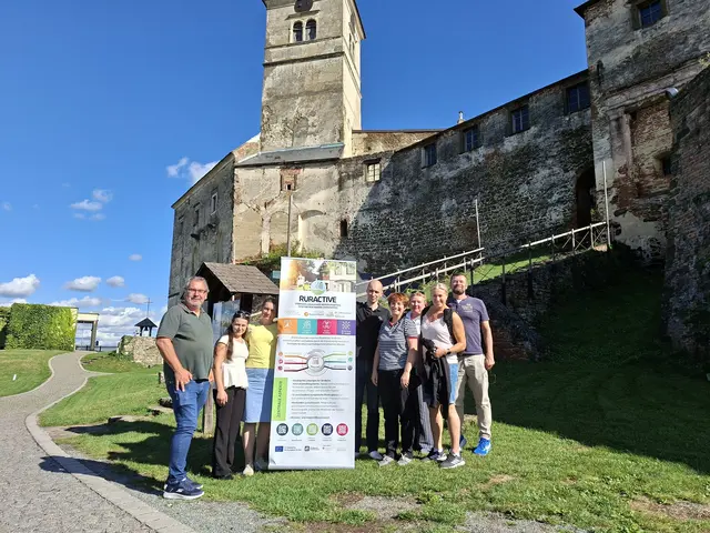 Es gab auch einen Besuch auf der Burg Güssing. | Foto: RURACTIVE