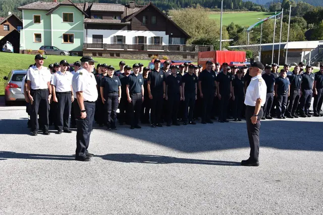 20 Gruppen aus dem Bereichsfeuerwehrverband Mürzzuschlag sowie eine aus dem niederösterreichischen Einöd traten zur Sanitätsleistungsprüfung an. | Foto: BFVMZ Pusterhofer