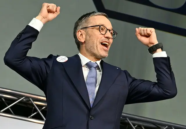 Am Samstag steht die Wiederwahl Kickls als Obmann an. | Foto: HELMUT FOHRINGER / APA / picturedesk.com