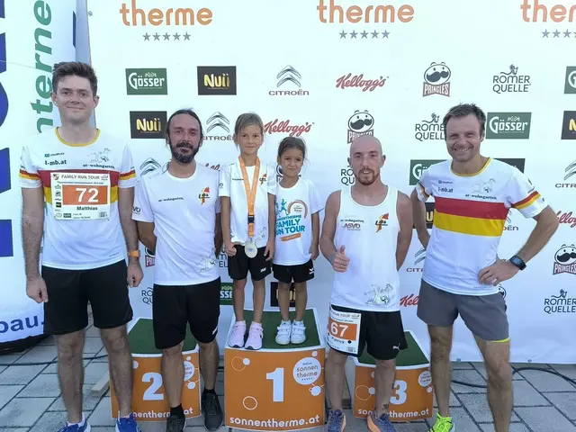 Die LMB-Athleten im Hauptlauf über 8,7 Kilometer zeigten starke Zeiten und belegten vordere Platzierungen in ihren Altersklassen. | Foto: LMB