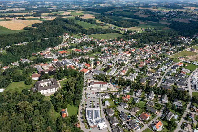 Blick auf den Ortskern von St. Martin. | Foto: Doms