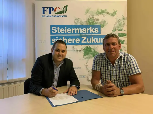 Philipp Könighofer und Arnd Meißl, hier auf einem Archivbild. | Foto: FPÖ